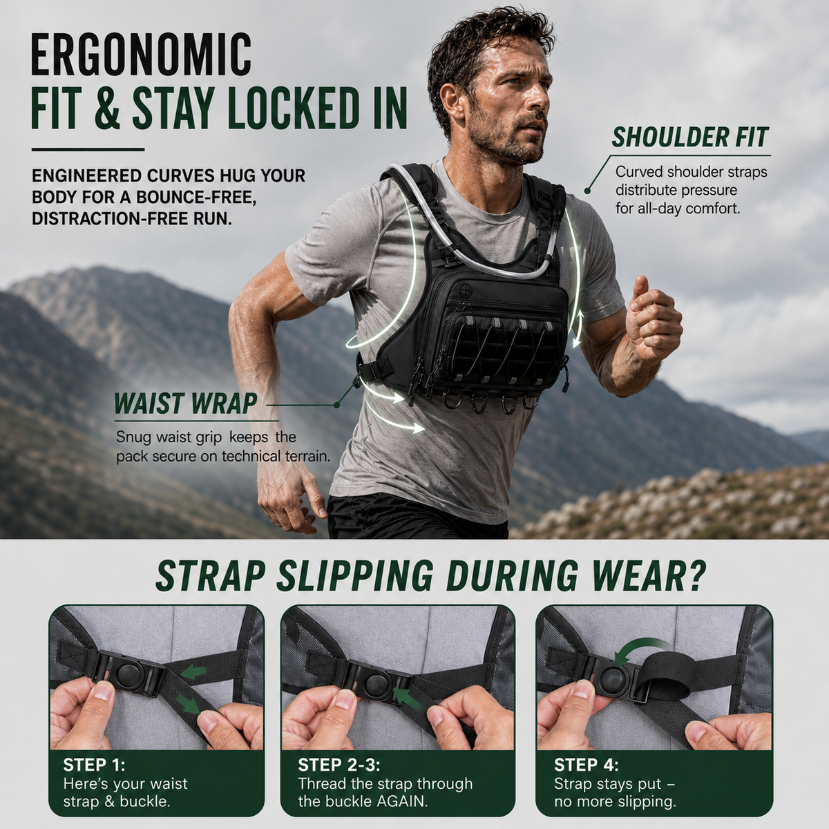 Hands-free Hydration Vest