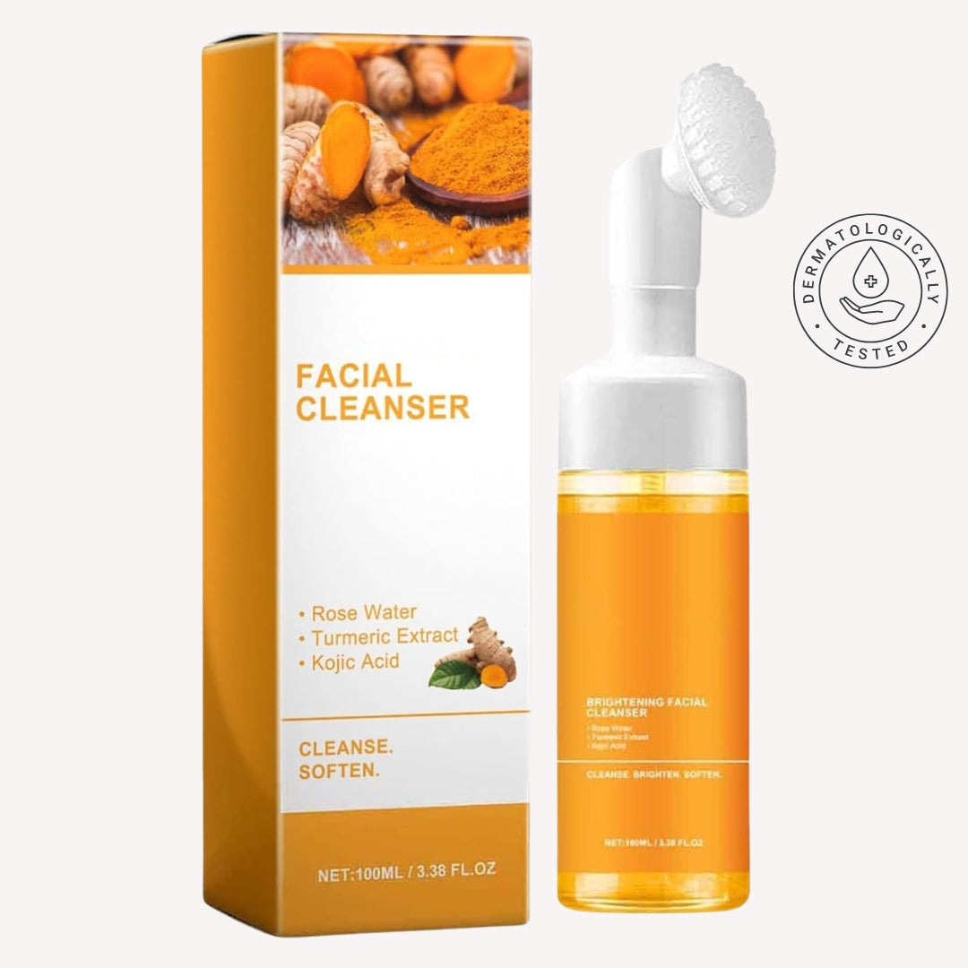 Turmeric & Kojic Acid Brightening Foaming Face Wash