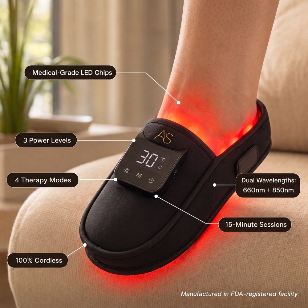 LED Light Therapy for Foot Pain Relief
