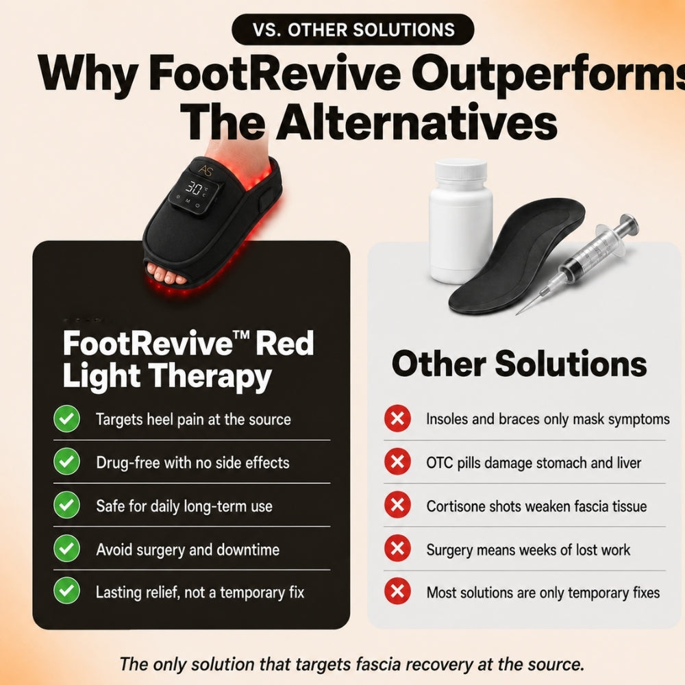LED Light Therapy for Foot Pain Relief
