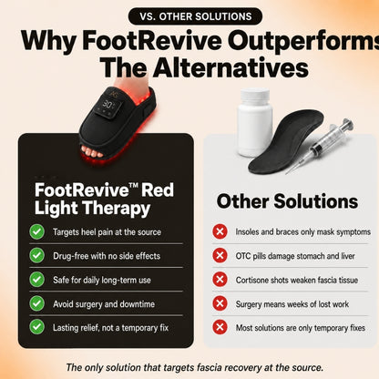LED Light Therapy for Foot Pain Relief