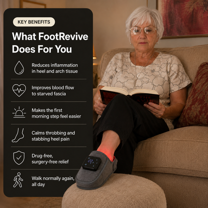 LED Light Therapy for Foot Pain Relief