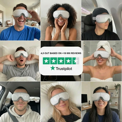 Eye Massager with Heat and Balloon Massage